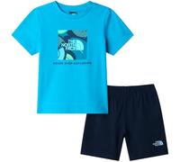 The North Face Box NSE Play Reg Set Shorts per Bambini Meridian Blue/Summit Na 5 Anni