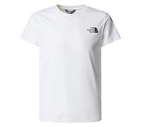 T-shirt The North Face Redbox manica corta bianco puro nero bambino - M