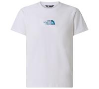 The North Face - Boy's Liquid Logo Reg S/S Tee - T-shirt M bianco