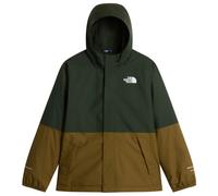 The North Face - Boy's WarAntora Rain Jacket - Giacca antipioggia M marrone/olivia