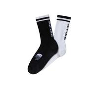 THE NORTH FACE NF0A8CMPKY4 EVERYDAY CREW SOCK NSE - 2P Calzini Uomo TNF BLACK/TNF WHITE Taglia S
