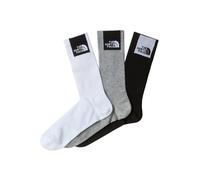 The North Face Unisex Multi Sport Fine Box Cush Crew 3P Calzini Tnf White/Tnf Black/Mon XS