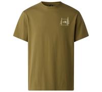 THE NORTH FACE Camping Relaxed Short Sleeve Tee-graph - Uomo - Verde - Taglia XL- modello 2026