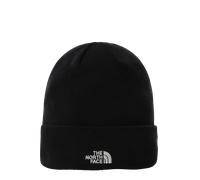 The North Face cappello beanie cuffia unisex logo Norm nero