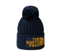 The North Face - Cappello con pompon - Heritage Ski Tuke Summit Navy Summit Gold in Poliestere Riciclato - Blu navy