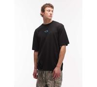 The North Face - Central Liquid - T-shirt oversize nera con logo-Nero M