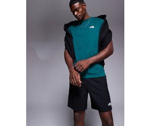 The North Face - Class V Pathfinder - Pantaloncini neri con logo e cintura-Nero 2XL