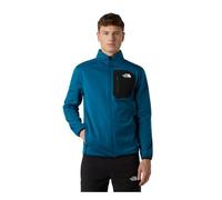 The North Face Crest Fz M - felpa in pile - uomo M Blue/Black man Dwr,Pfc-Free,Recycled Polyester