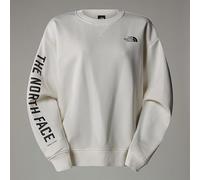 The North Face Crew Varsity Graphic Pullover da Donna White Dune M