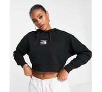 The North Face - Dome at Center - Felpa con cappuccio taglio corto nera - In esclusiva su ASOS-Nero M