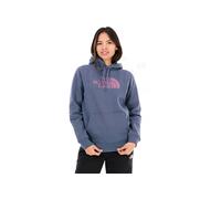 The North Face - Felpa con cappuccio - W Drew Peak Regular Hoodie Granite Grey Chroma Purple per Donne in Cotone - Taglia M - Blu