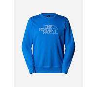THE NORTH FACE NF0A8C1C73V M Drew Peak Light Crew Maglia Lunga Uomo Hero Blue/TNF White Taglia XL