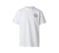 The North Face - Drip Logo Relaxed Graphic T-Shirt - -Sport -Uomo -Bianco -L