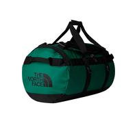 The North Face - Duffel resistente da 71L - Base Camp Duffel M Evergreen TNF Black in Nylon - Verde
