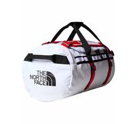 The North Face - Duffel resistente da 71L - Base Camp Duffel M TNF White TNF Black Elevation Red in Nylon - Bianco
