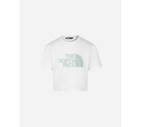 The North Face Easy Big Logo Jr - T-shirt - Bianco 10ANNI