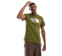The North Face - Easy - T-shirt verde e bianca M