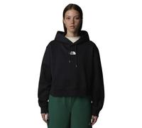 The North Face Essential Crop Hoddie W - felpa con cappuccio - donna L Black woman