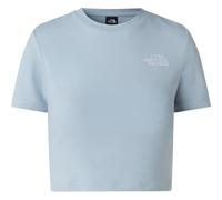 THE NORTH FACE Essential Cropped Slishort Sleeve Te W - Donna - Blu - Taglia L- modello 2026
