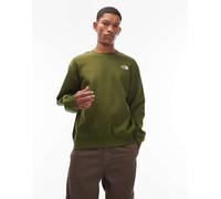 The North Face - Felpa collo rotondo Uomo - M Essential Relaxed Crewneck Sweatshirt Woodland Green per Uomo - Taglia M - Kaki