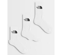 The North Face Everday confezione da 3 calzini crew standard bianchi-Bianco 44-46
