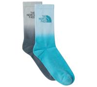 The North Face - Everyday Crew Sock Dip Dye 2-Pack - Calze casual Unisex S | EU 38|40 blu