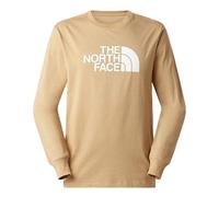 The North Face Evolution Half Dome Regular Long Sleeve T-Shirt da Uomo Khaki Stone S