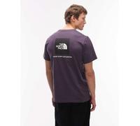 T-shirt The North Face NSE Box Evolution manica corta viola chiaro bianco - L