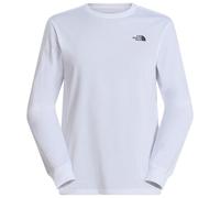 The North Face - Evolution Simple Dome Regular Long Sleeve - Maglia a manica lunga S bianco