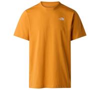 The North Face Evolution Simple Dome Regular Short SL T-Shirt da Uomo Dust Orange XS