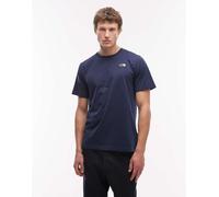 The North Face - Evolution Simple Dome - T-shirt blu navy con logo XL