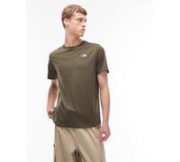 The North Face - Evolution Simple Dome - T-shirt kaki con logo-Verde XS