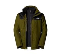 The North Face - Giacca 3 in 1 - M Evolve II Triclimate Jacket Forest Olive Asphalt Grey per Uomo - Taglia M - Verde