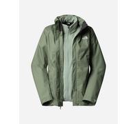 Giacca con cappuccio The North Face Evolve II Triclimate verde donna - XS
