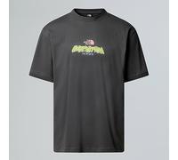 The North Face Expedition Celebration Oversized T-Shirt da Uomo Anthracite Grey XXS