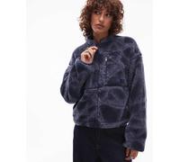 The North Face - Extreme - Giacca in pile borg blu navy halo con stampa e zip L