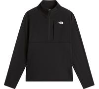The North Face - Felpa comoda e versatile - M TNF Performance Fleece 1/4 Zip TNF Black per Uomo in Poliestere Riciclato - Taglia M - Nero