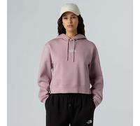 The North Face - Felpa con cappuccio da donna - W Essential Crop Hoodie Ashen Purple per Donne in Cotone - Taglia L - Viola