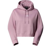 The North Face - Felpa con cappuccio da donna - W Essential Crop Hoodie Ashen Purple per Donne in Cotone - Taglia L - Viola