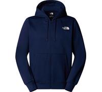 The North Face - Felpa con cappuccio da uomo - M Simple Dome Full Zip Hoodie Summit Navy per Uomo - Taglia S - Blu navy