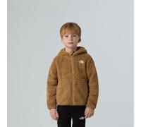 The North Face Felpa Con Cappuccio E Cerniera Integrale Campshire Da Bambini Teddy Brown Rozmiar 4 anni unisex
