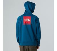 The North Face Felpa Con Cappuccio E Maniche Raglan Redbox Da Uomo Mineral Ink-tnf Red Rozmiar XXL male