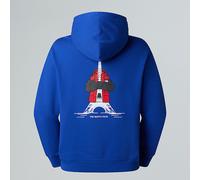 The North Face Felpa Con Cappuccio France Relaxed Unisex Tnf Blue Rozmiar XL male