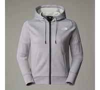 The North Face Felpa Con Cappuccio In Pile Reaxion Con Cerniera Integrale Da Donna Tnf Light Grey Heather Rozmiar M female