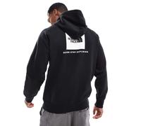 Felpa con cappuccio The North Face Redbox Raglan nero bianco - XXL