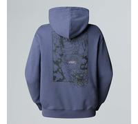 The North Face Felpa Con Cappuccio Powder Days Relaxed Graphic Unisex Twilight Galaxy Rozmiar XS male