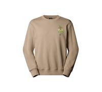 THE NORTH FACE Felpa 'Connect' beige chiaro / giallo / abete Uomo THE NORTH FACE XS