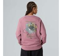 The North Face Felpa Connect Relaxed Graphic Da Donna Nostalgia Rose Rozmiar XS female