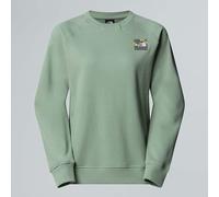 The North Face Felpa Connect Relaxed Graphic Da Donna Slate Moss Rozmiar S female