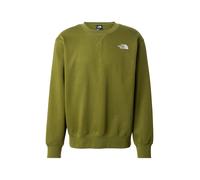 THE NORTH FACE Felpa 'ESSENTIAL' oliva / bianco Uomo THE NORTH FACE M oliva / bianco